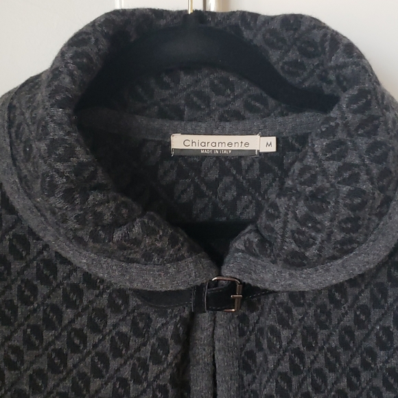 Chiaramente Made in Italy Wool Long Sweater Coat - Picture 4 of 14